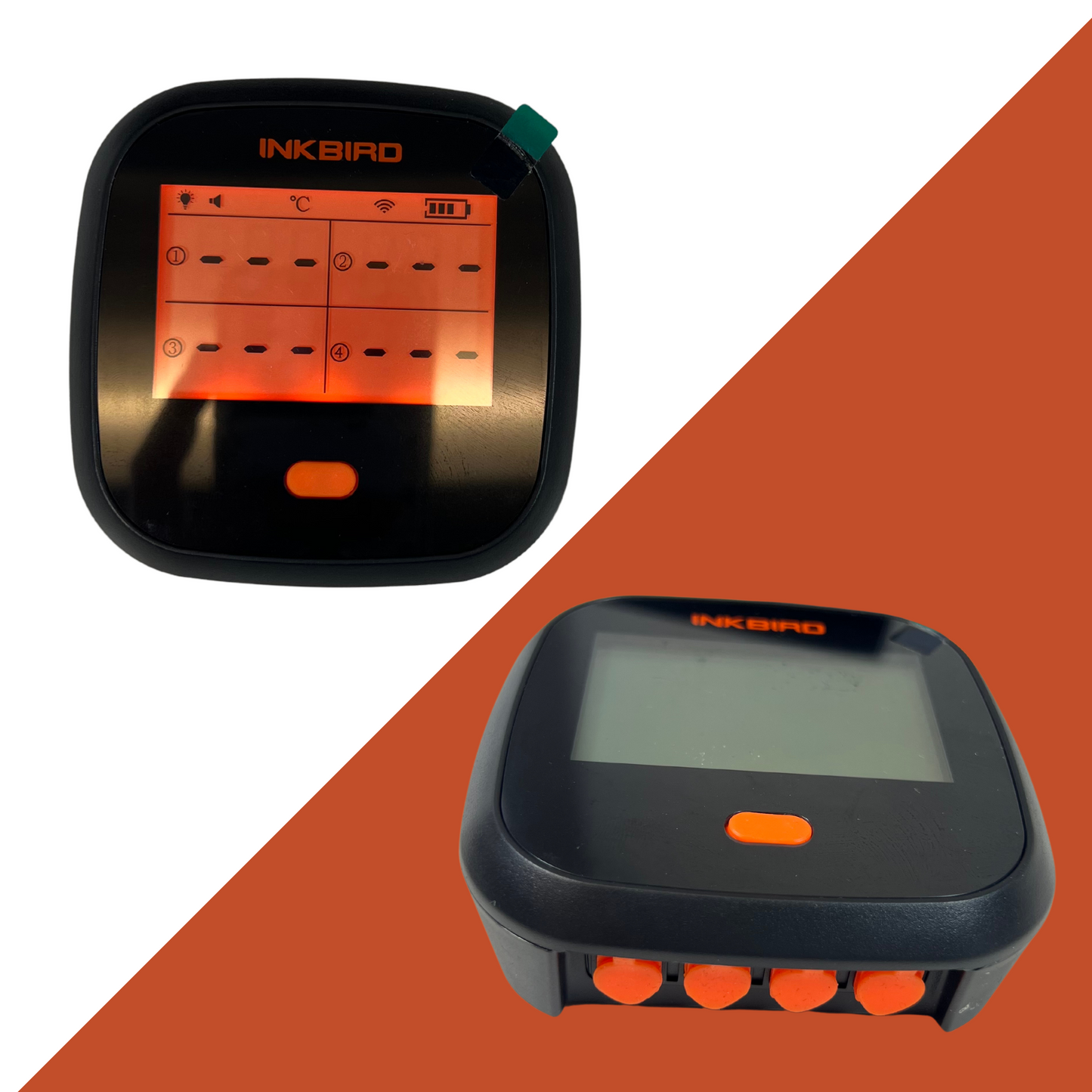 INKBIRD WiFi Wireless Meat Thermometer IBBQ-4T with 4 Color Probes