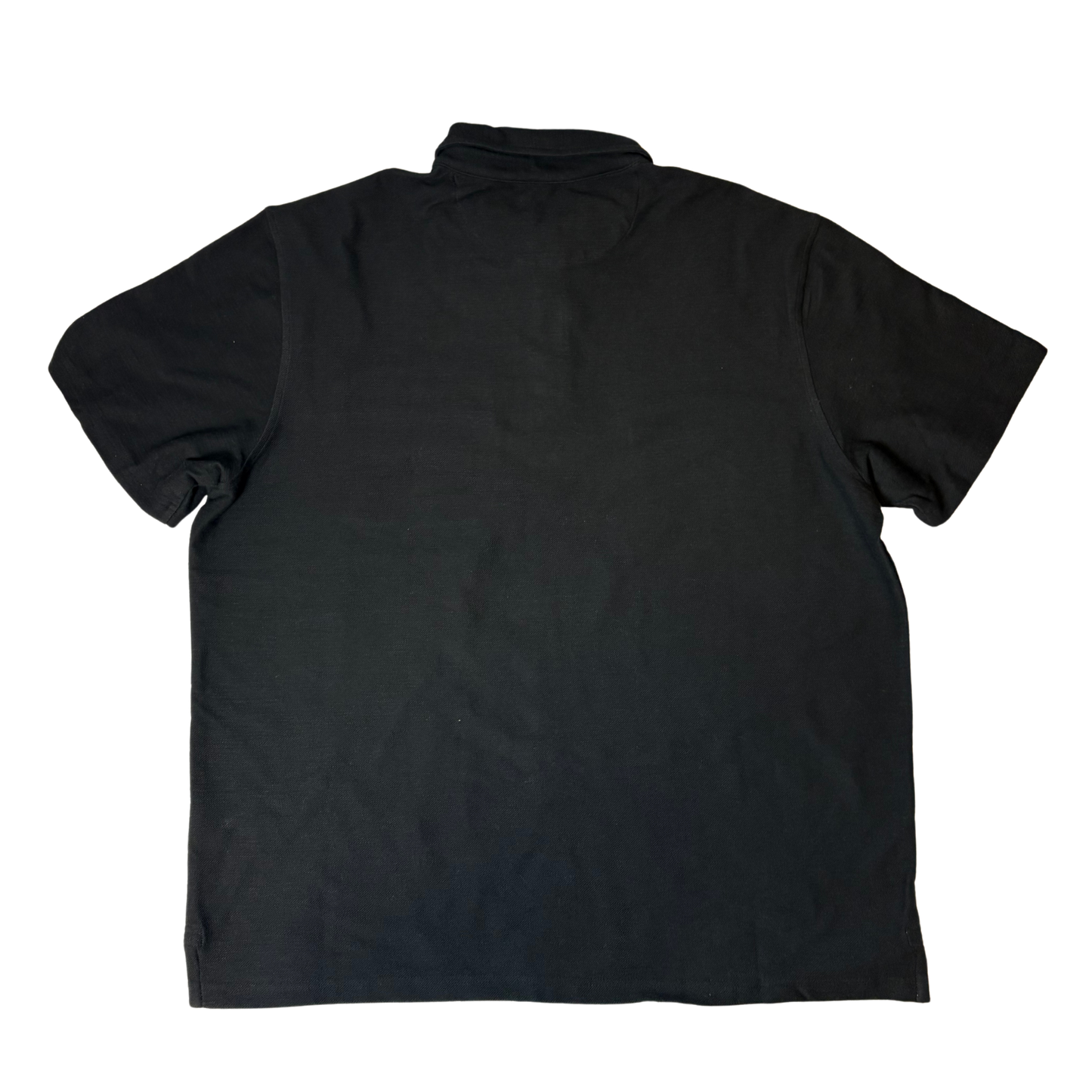 Men’s Black Short Sleeve T-Shirt Cotton Stretch Size XL