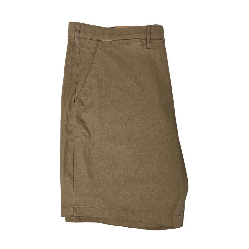 Men’s Khaki Shorts – Size 38 – Cotton Stretch Blend