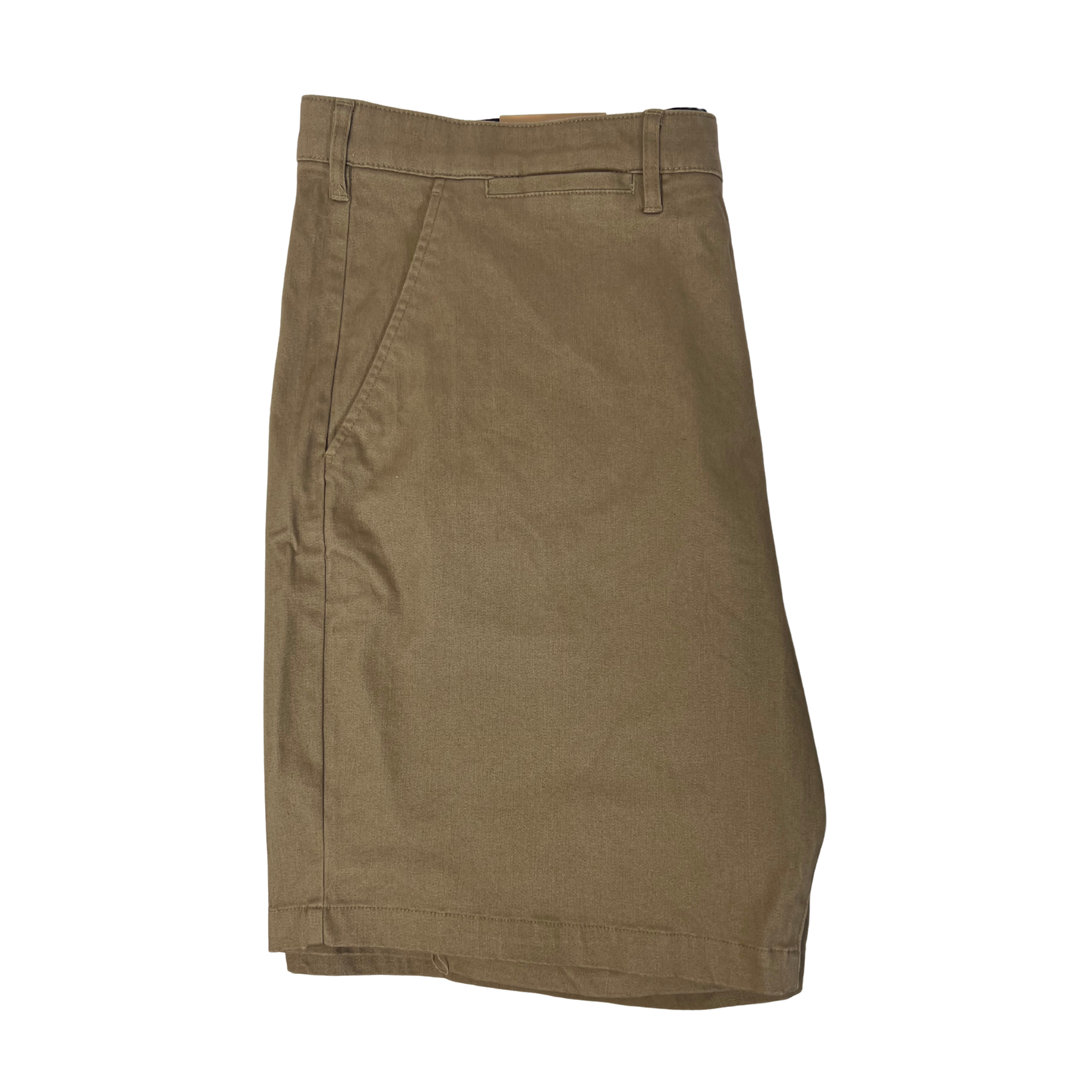 Men’s Khaki Shorts – Size 38 – Cotton Stretch Blend