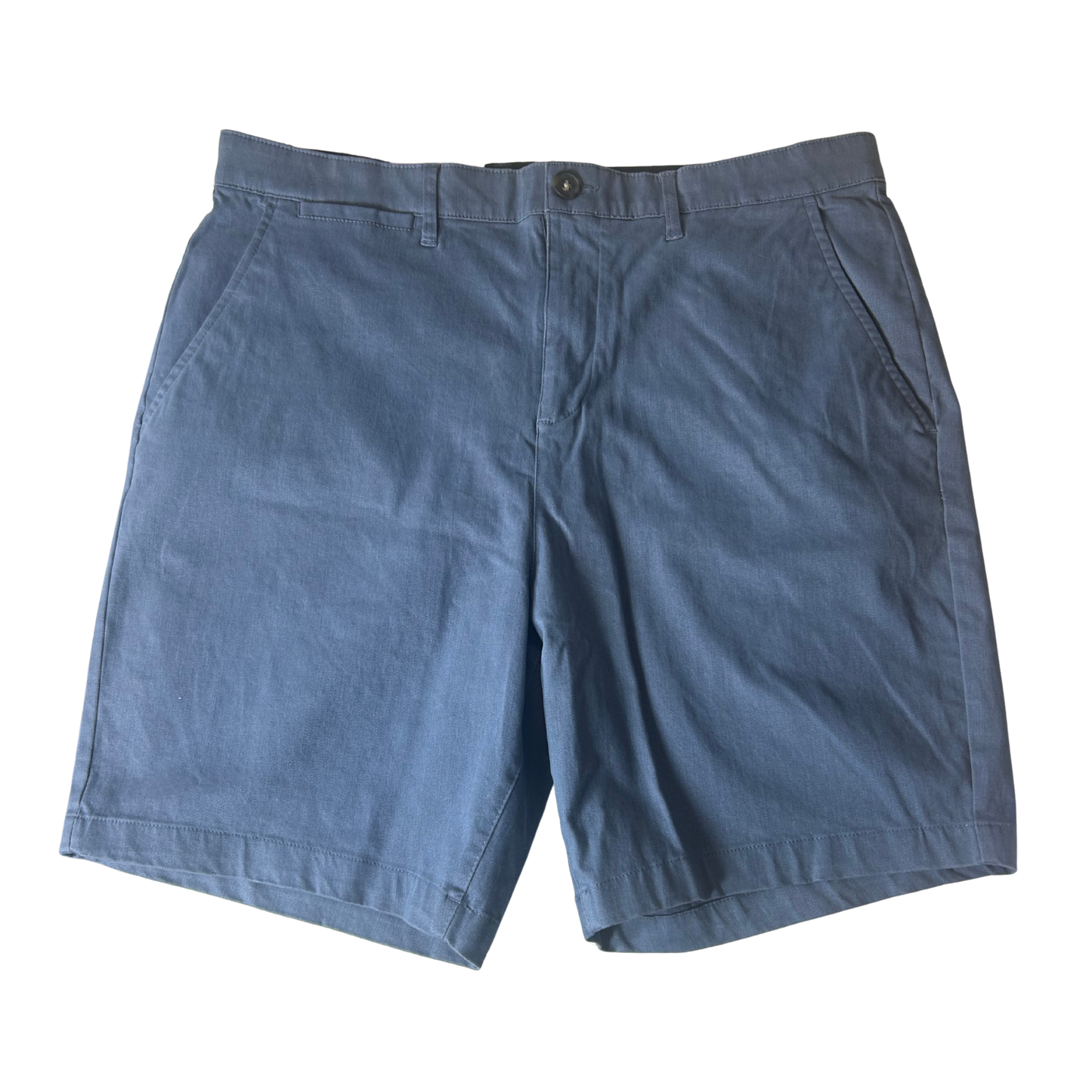 Men’s Performance Stretch Shorts – Blue – Size 34 – Golf & Casual Wear