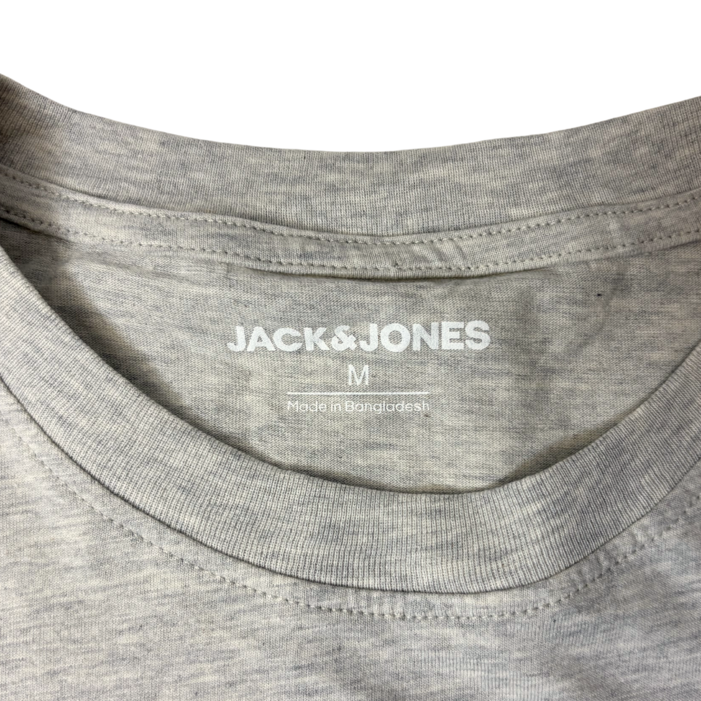 Men’s Grey & Blue Short Sleeve T-Shirt – Size M