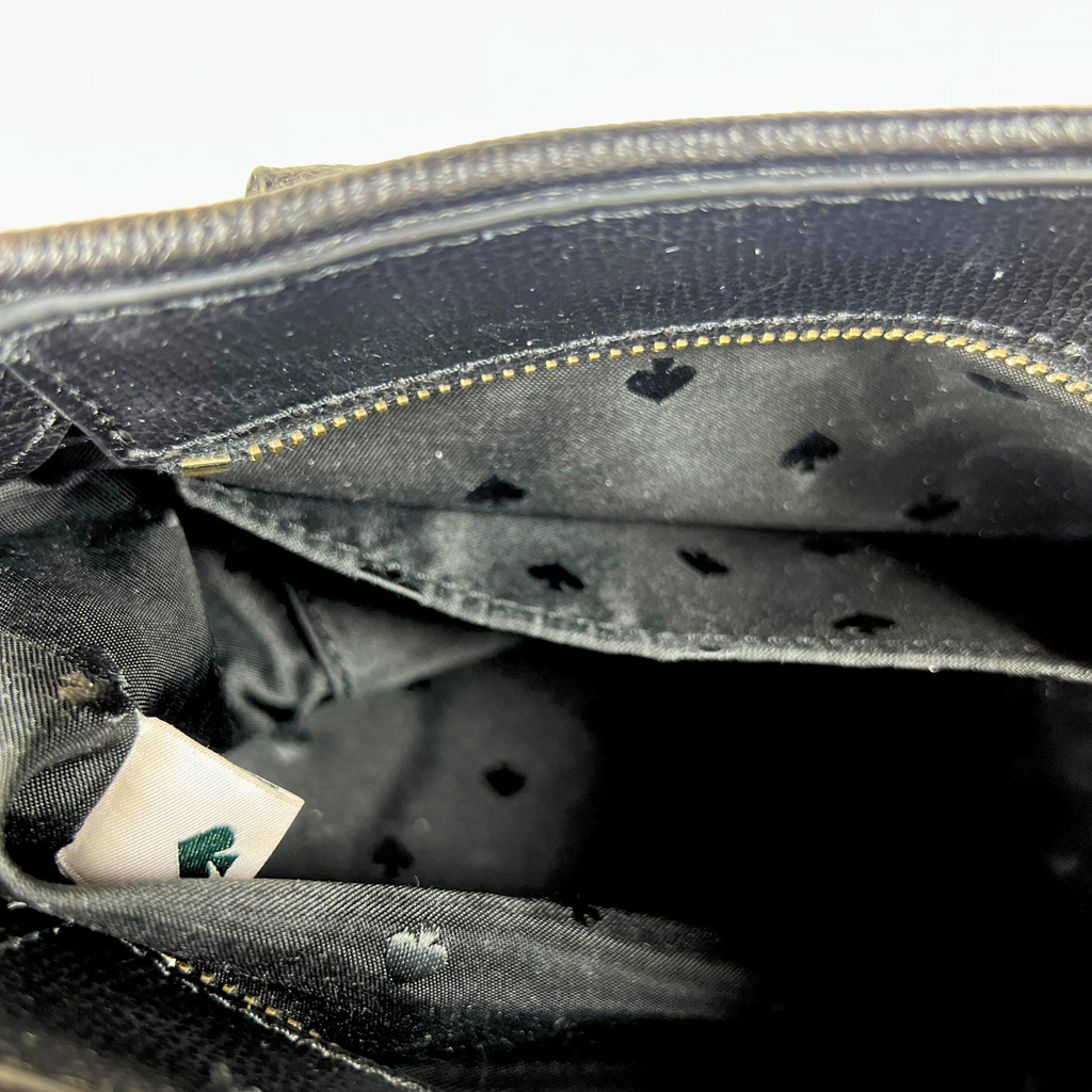 Pre-loved Darcy Small Satchel – Straw & Leather Trim, 4.5" W x 8" H x 11" D