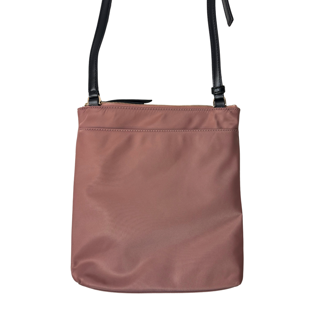 Kate Spade New York Dawn Flat Crossbody Purse Nylon Zip Closure