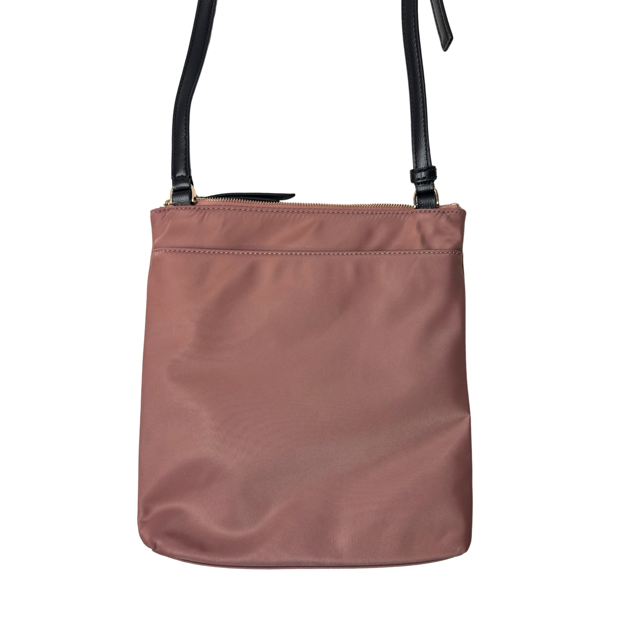 Kate Spade New York Dawn Flat Crossbody Purse Nylon Zip Closure