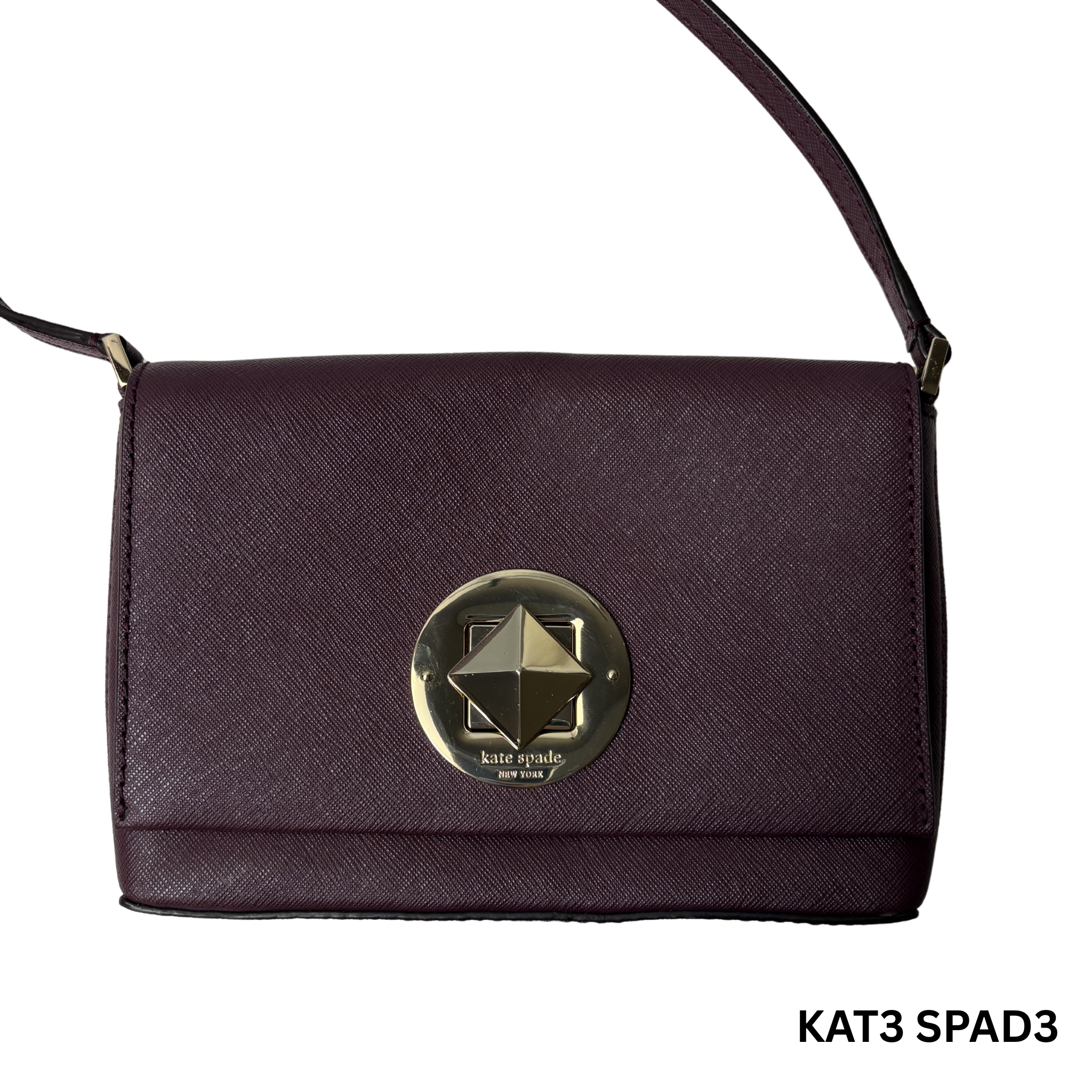 Newbury Lane Sally Small Crossbody Bag – Plum Shoulder Purse
