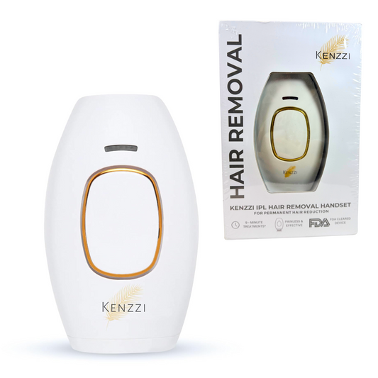 Kenzzi IPL Hair Removal Handset – Permanent At-Home Laser Alternative, Unisex