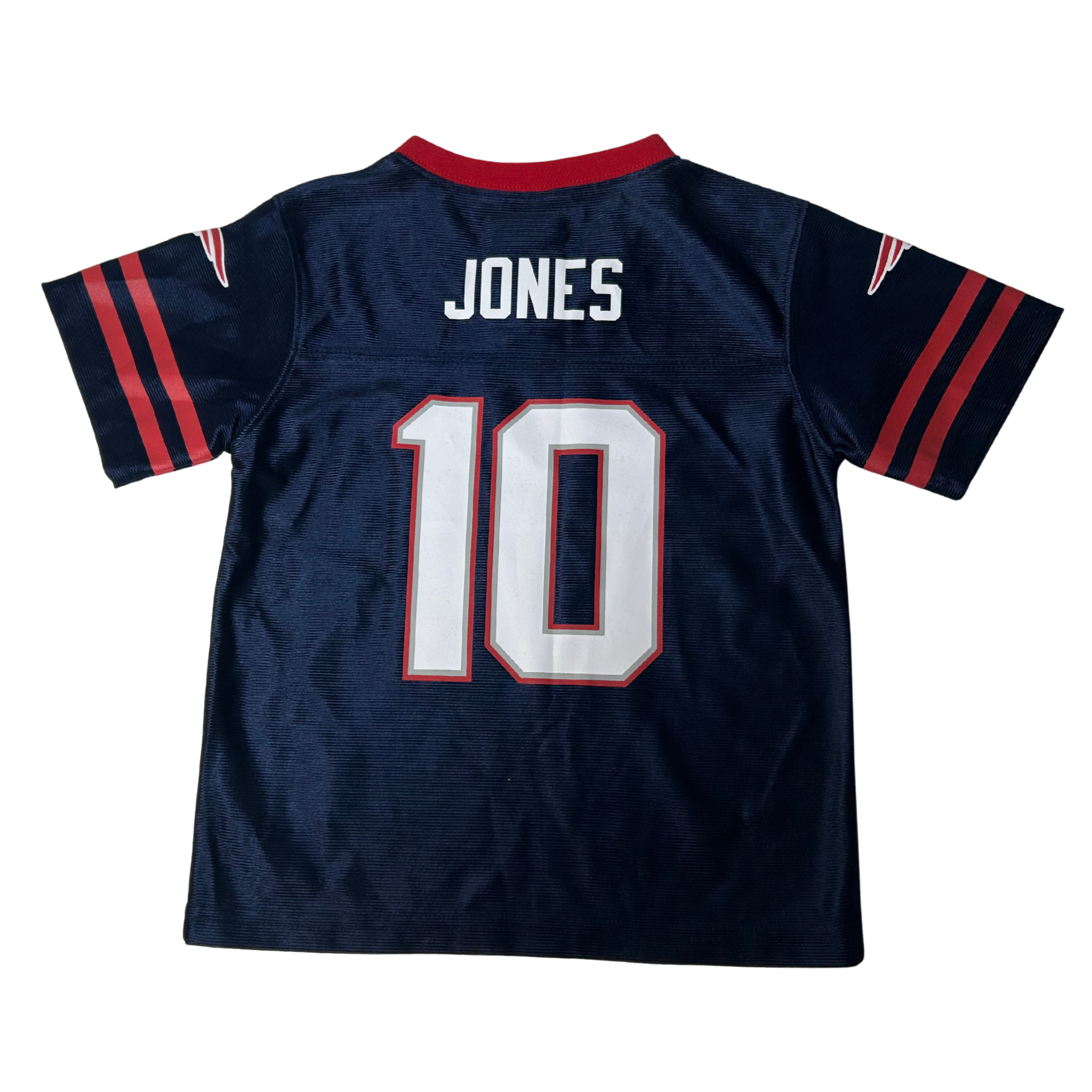 Kid's NFL Team Apparel Mac Jones Shirt – New England Patriots – Toddler Size 4T