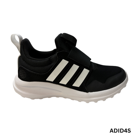 Kids Black & White Running Shoes – Size 12K