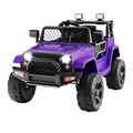 Kids 12V Ride On Truck Car Electric Vehicle Remote w/ Music & Light Purple
