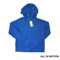 Kids Fleece Full Zip Hooded Sweatshirt - Blue, Large (10/12)