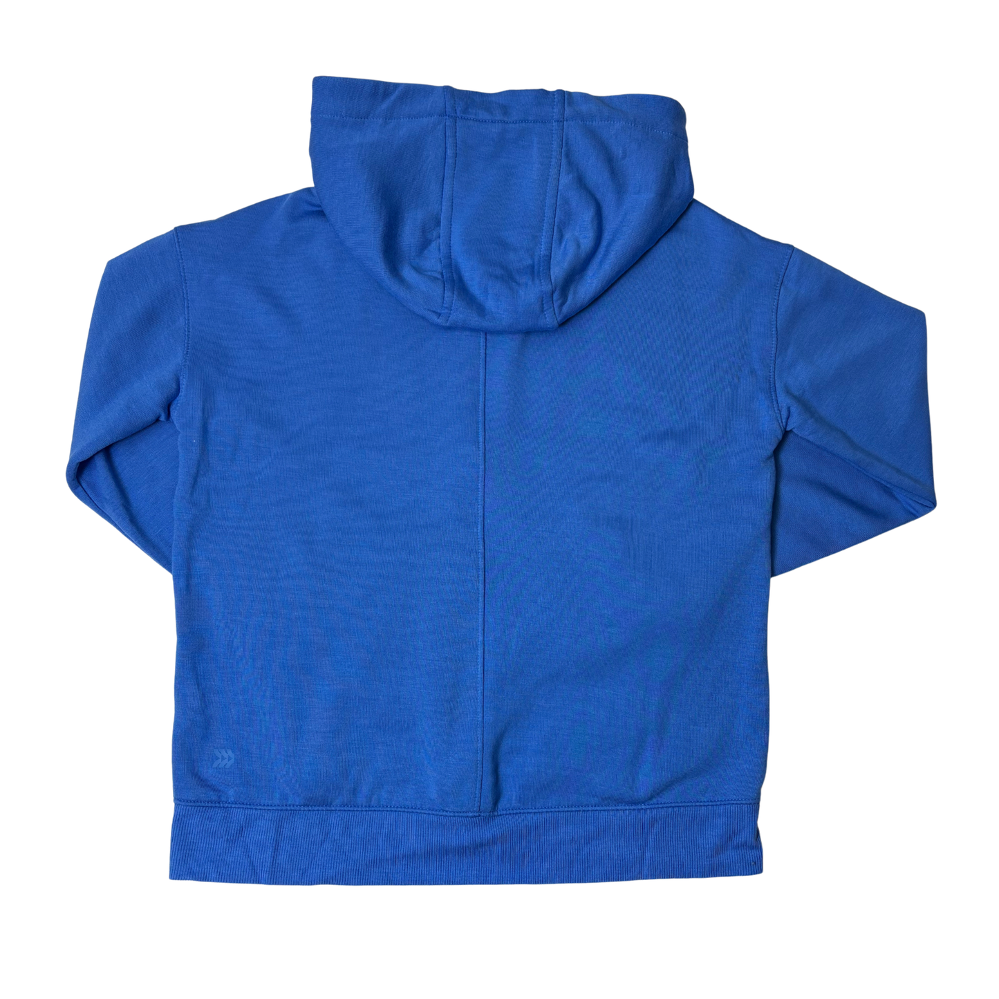 Kids Fleece Full Zip Hooded Sweatshirt - Blue, Large (10/12)