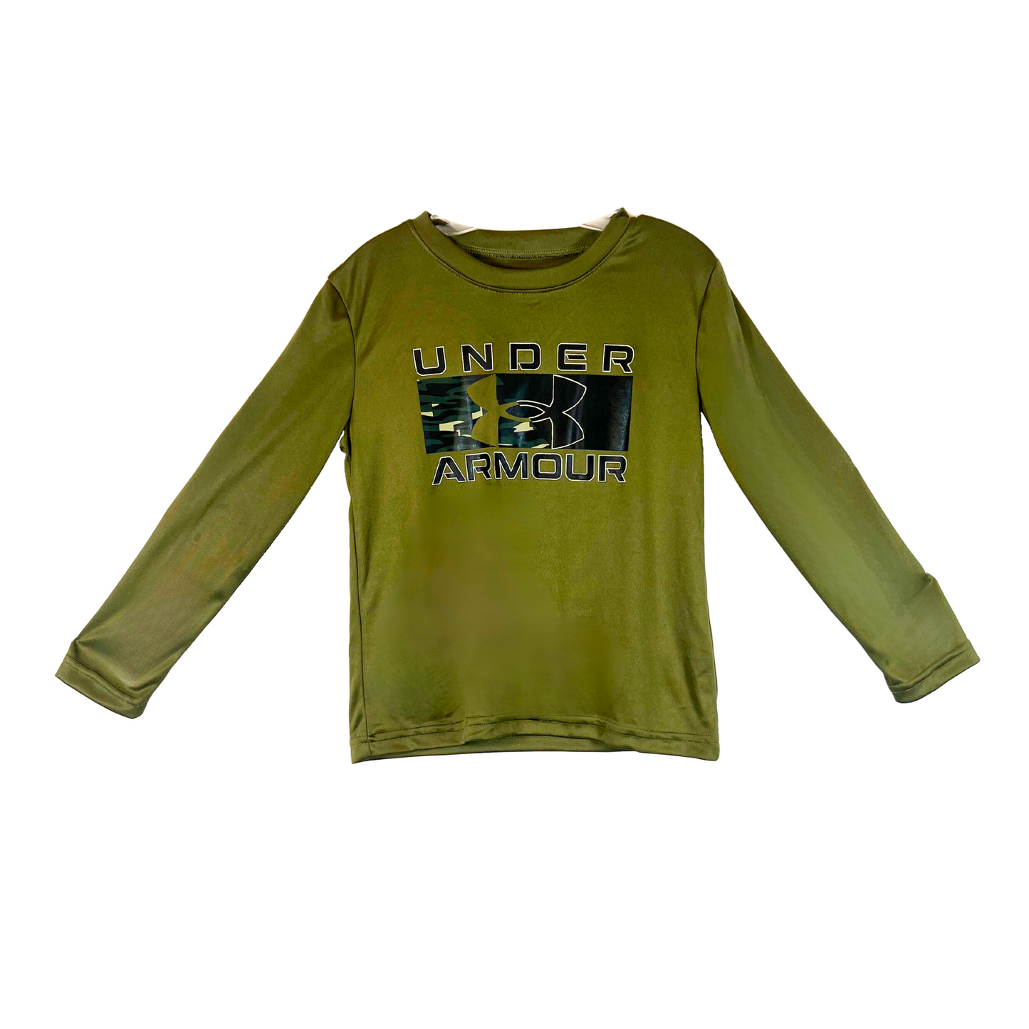 Kids' Green Under Armour Long Sleeve Shirt - 5 Years