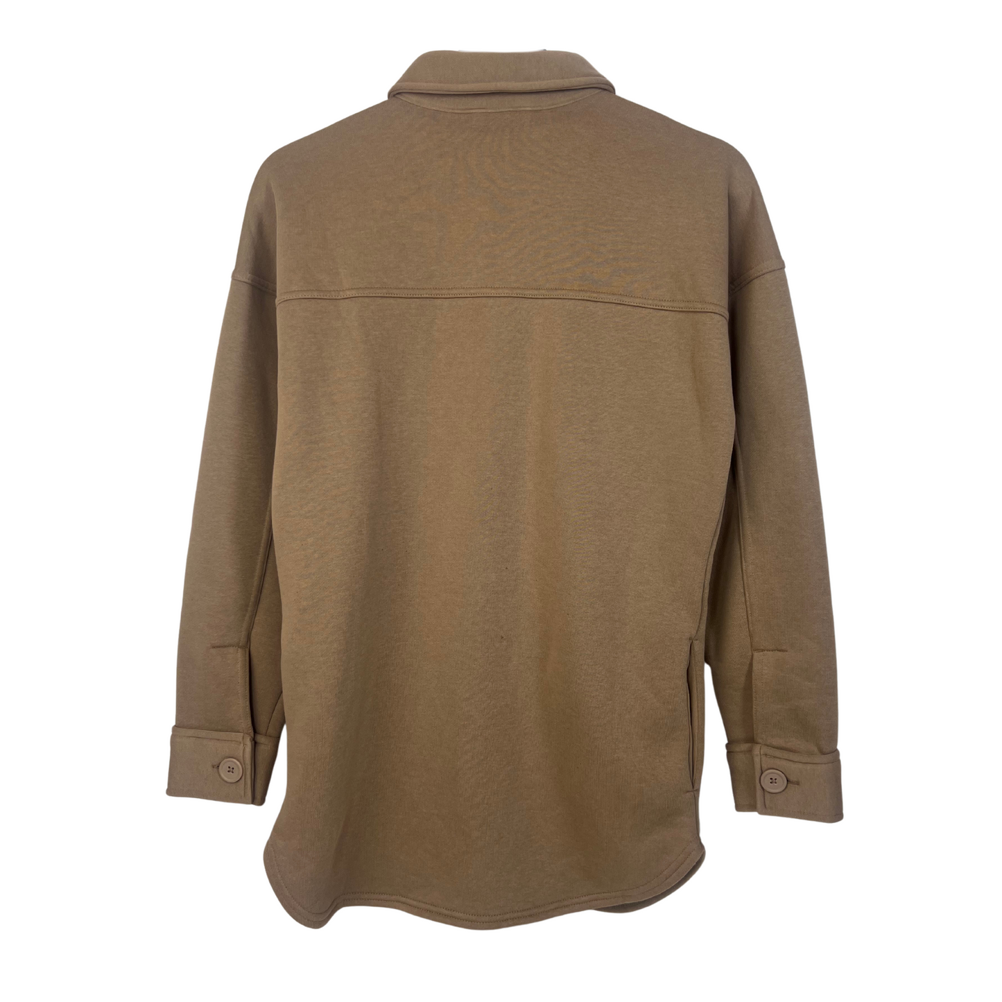 Soft Light Brown Shacket