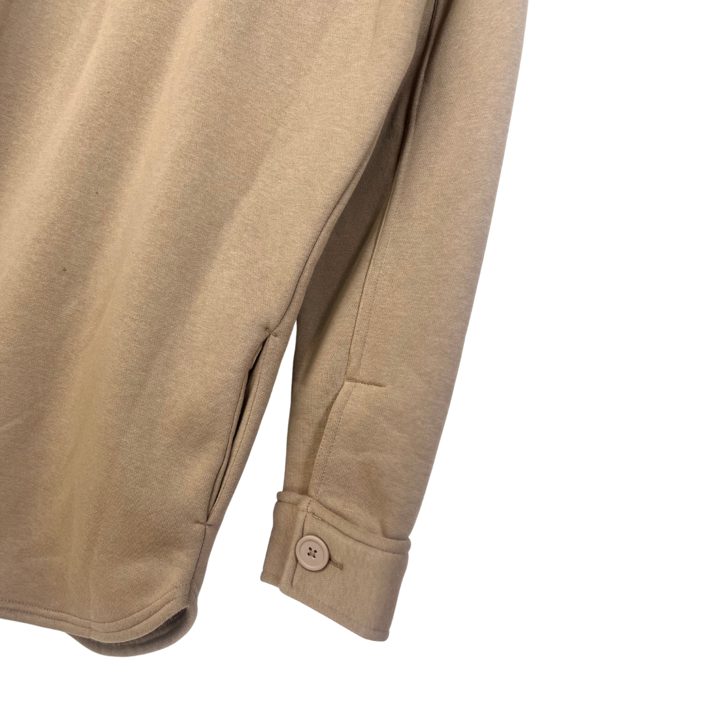 Soft Light Brown Shacket