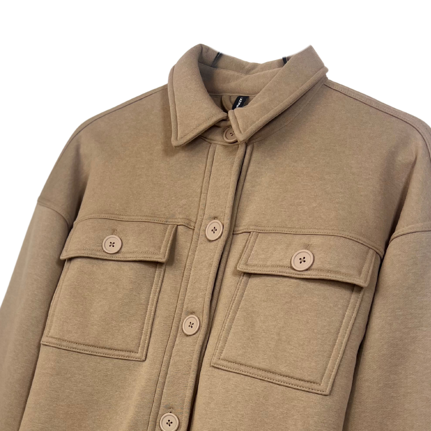 Soft Light Brown Shacket