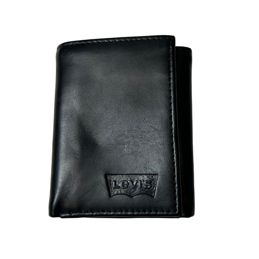 Black Trifold Wallet – Classic Slim Design