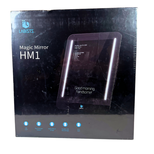 10.1" Smart DIY Magic Mirror Display with Speakers and 16GB SD Card