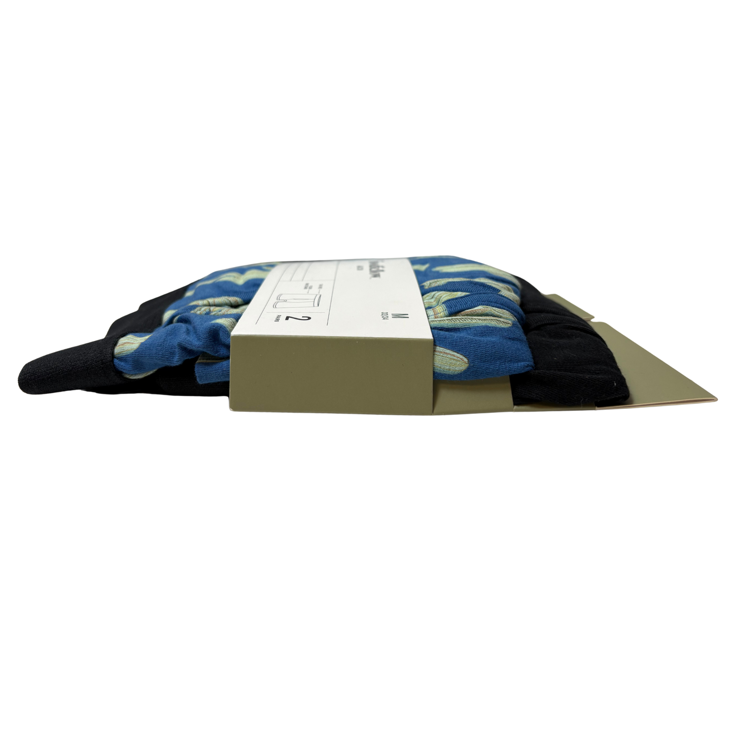 Men’s 2-Pack Cotton Stretch Boxer Briefs Size M (32/34)