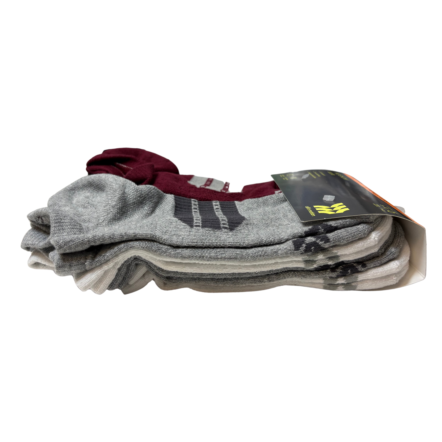 Men’s 6-Pack + 2 Bonus No-Show Socks – Fits Shoe Size 6–12