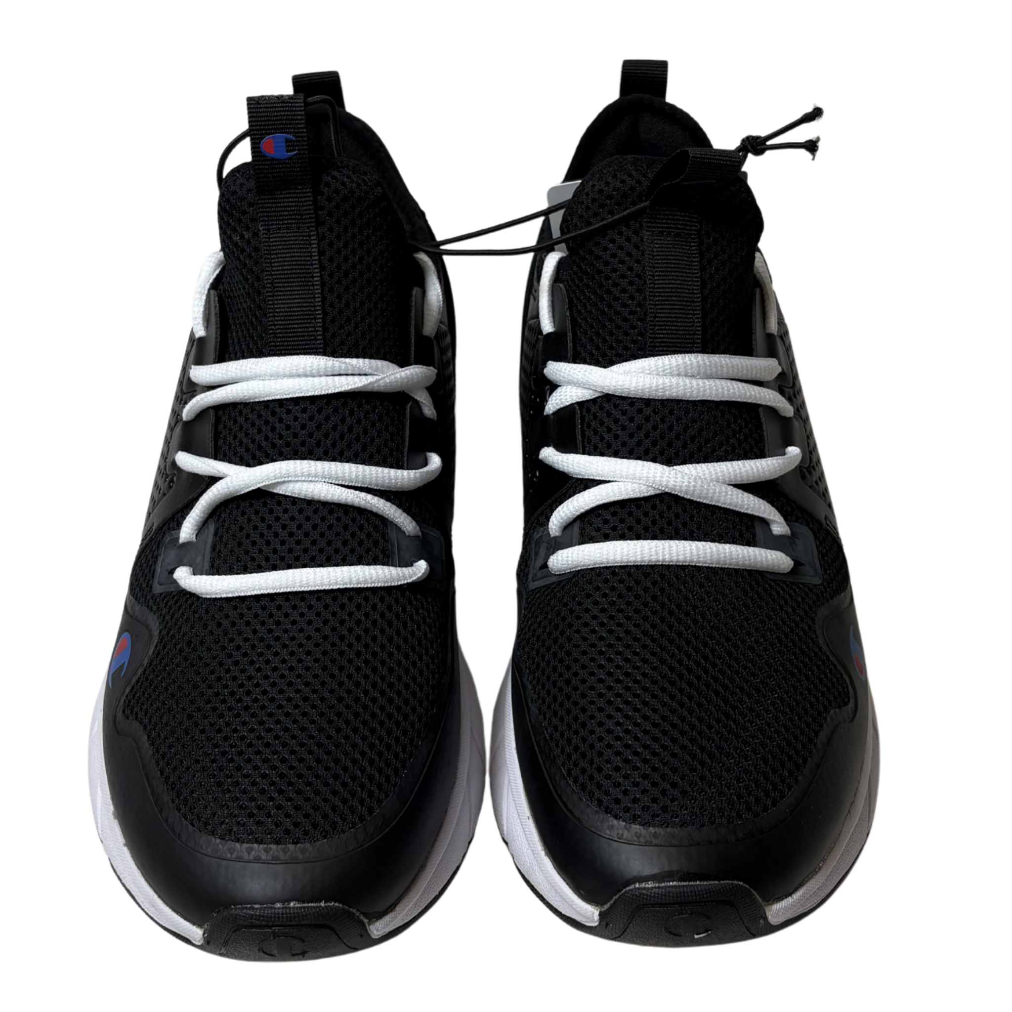 Men’s Black Champion Flare Shoes – Size 8