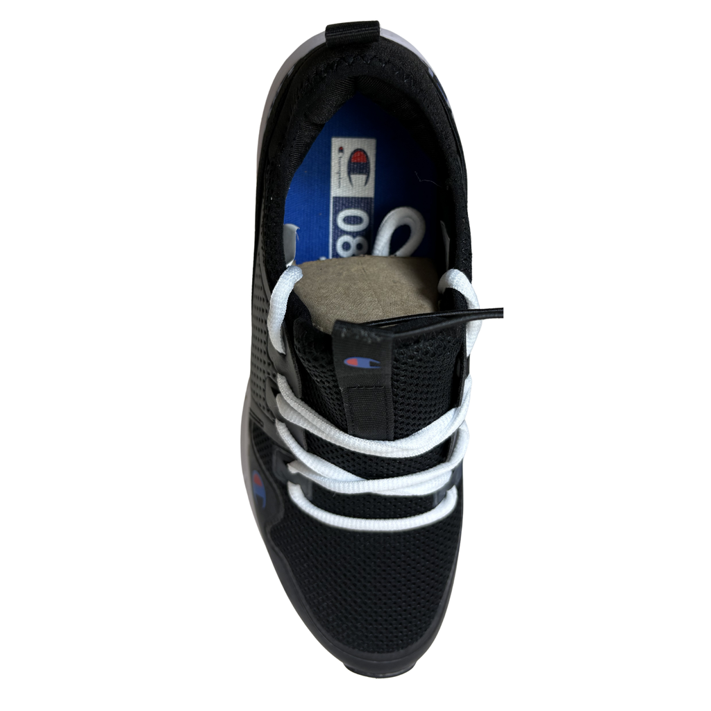 Men’s Black Champion Flare Shoes – Size 8