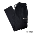 Men’s Black Sweatpants – Size M – Cotton Blend