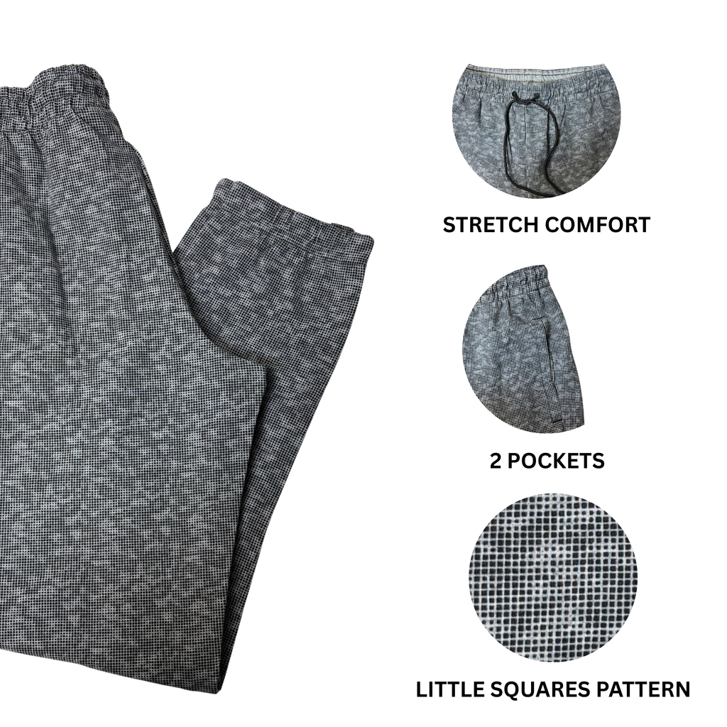 Men’s Dark Grey & Black Sweatpants – Size M