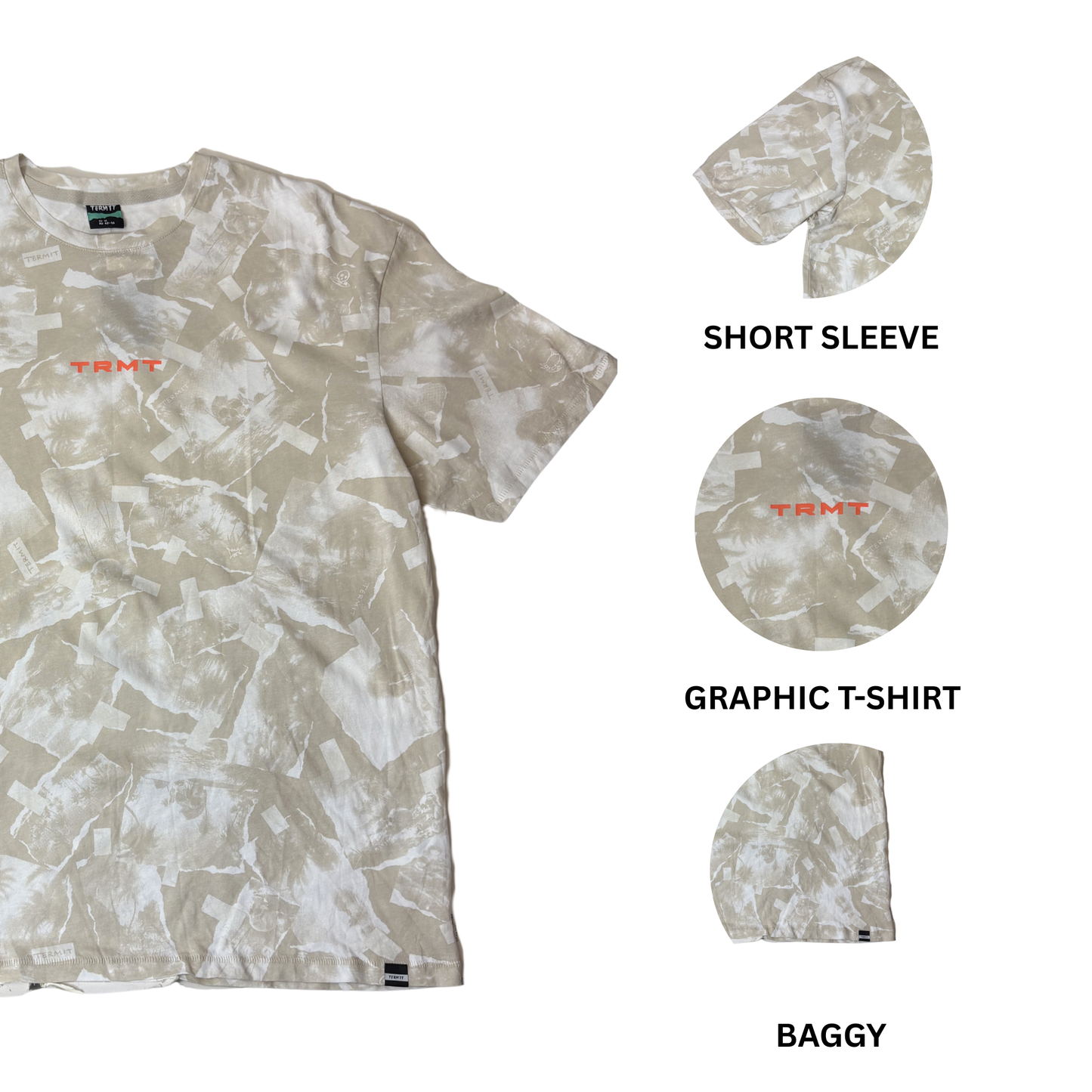 Men’s Short Sleeve Graphic T-Shirt – Size M