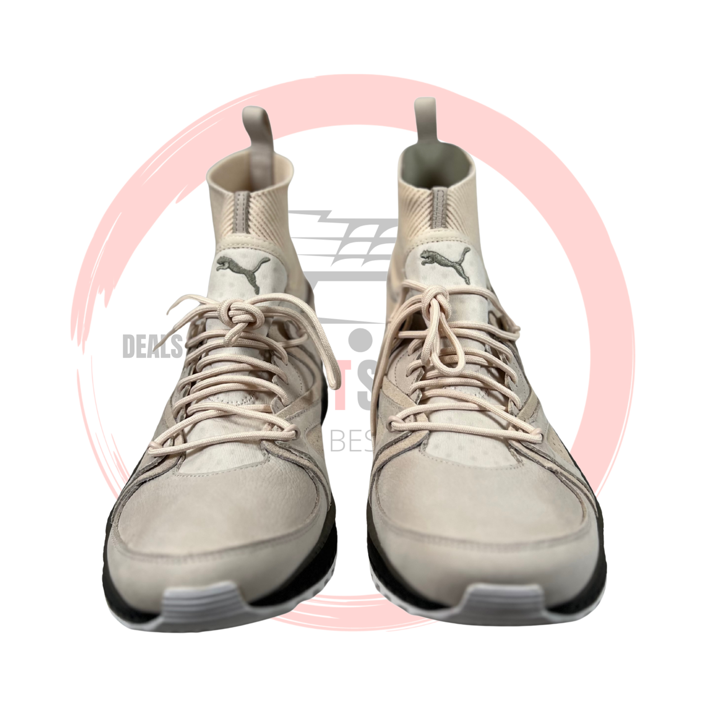 Men’s Sportstyle Running Shoes – Weatherproof Knit with Cushioning and Rugged Outsole, Size UK 10 | EUR 44.5 | US 11 | CDN 11