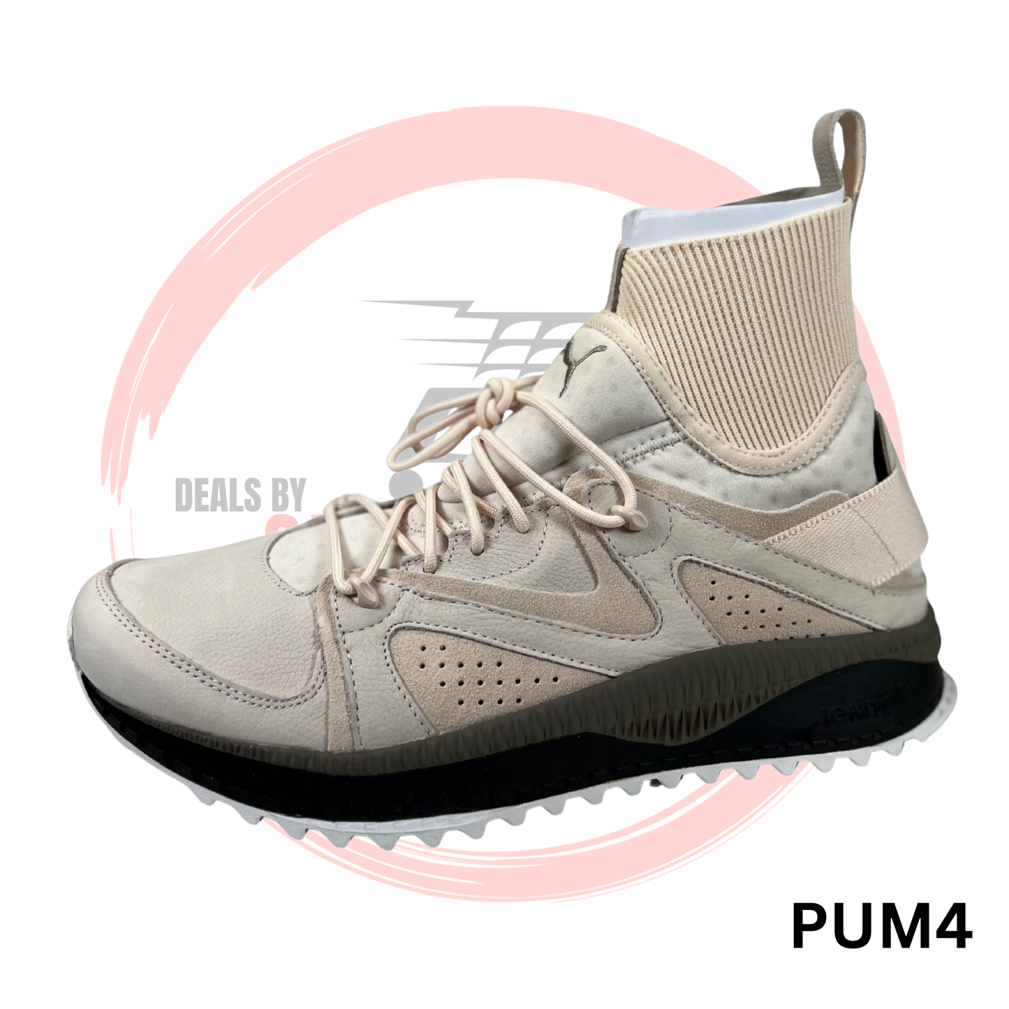 Men’s Sportstyle Running Shoes – Weatherproof Knit with Cushioning and Rugged Outsole, Size UK 10 | EUR 44.5 | US 11 | CDN 11