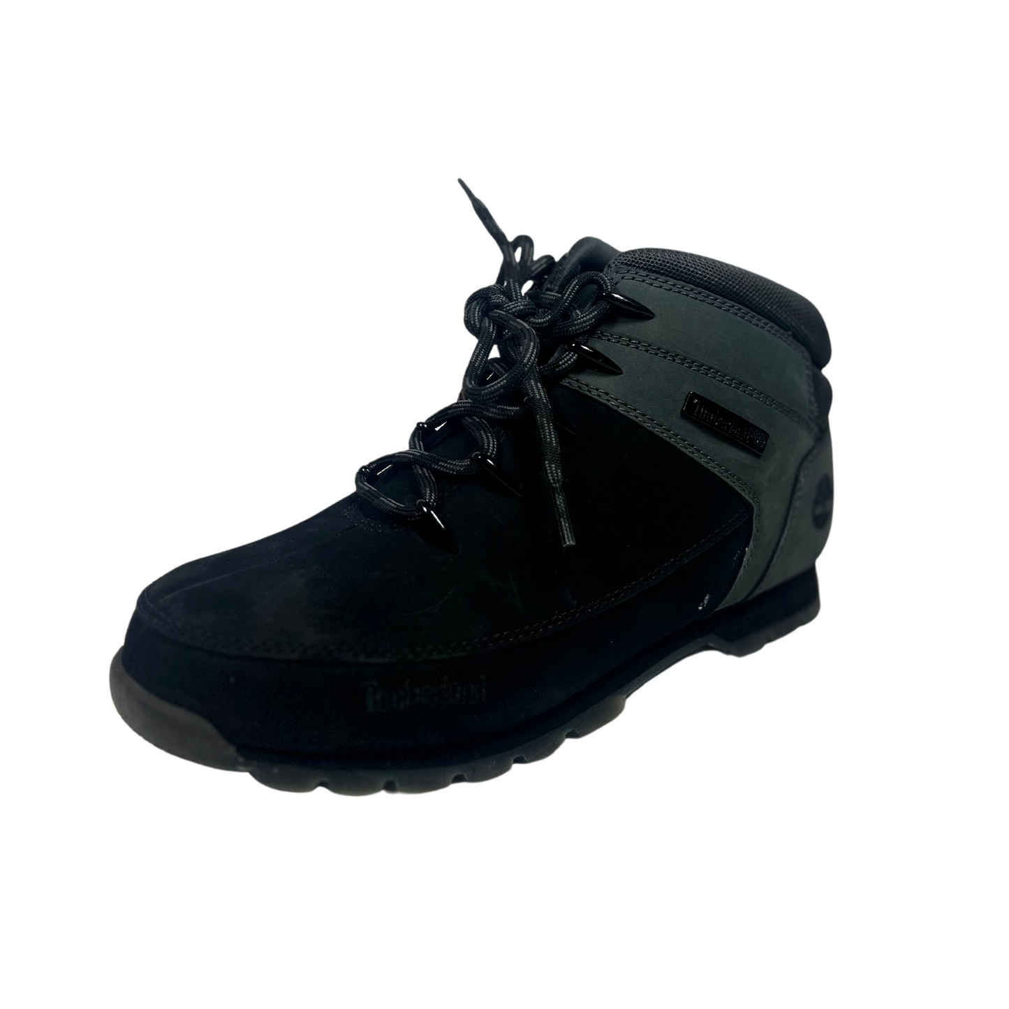 Men's Timberland Euro Sprint Mid Hiker (Black/Dark Grey Nubuck, Size 10)