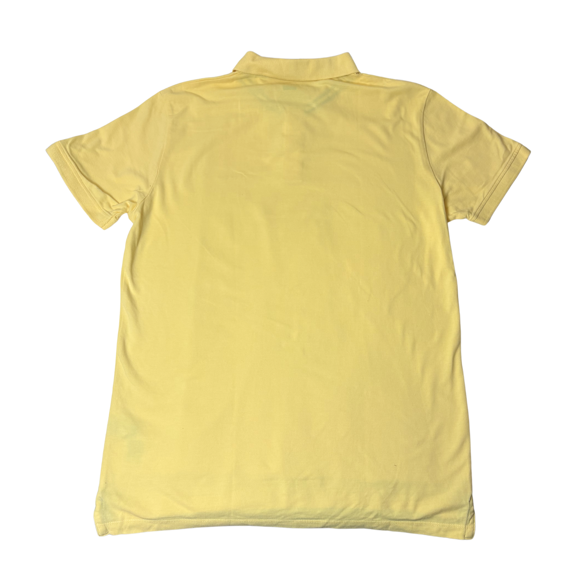 Men’s Yellow Polo Shirt – Size XL – 100% Cotton