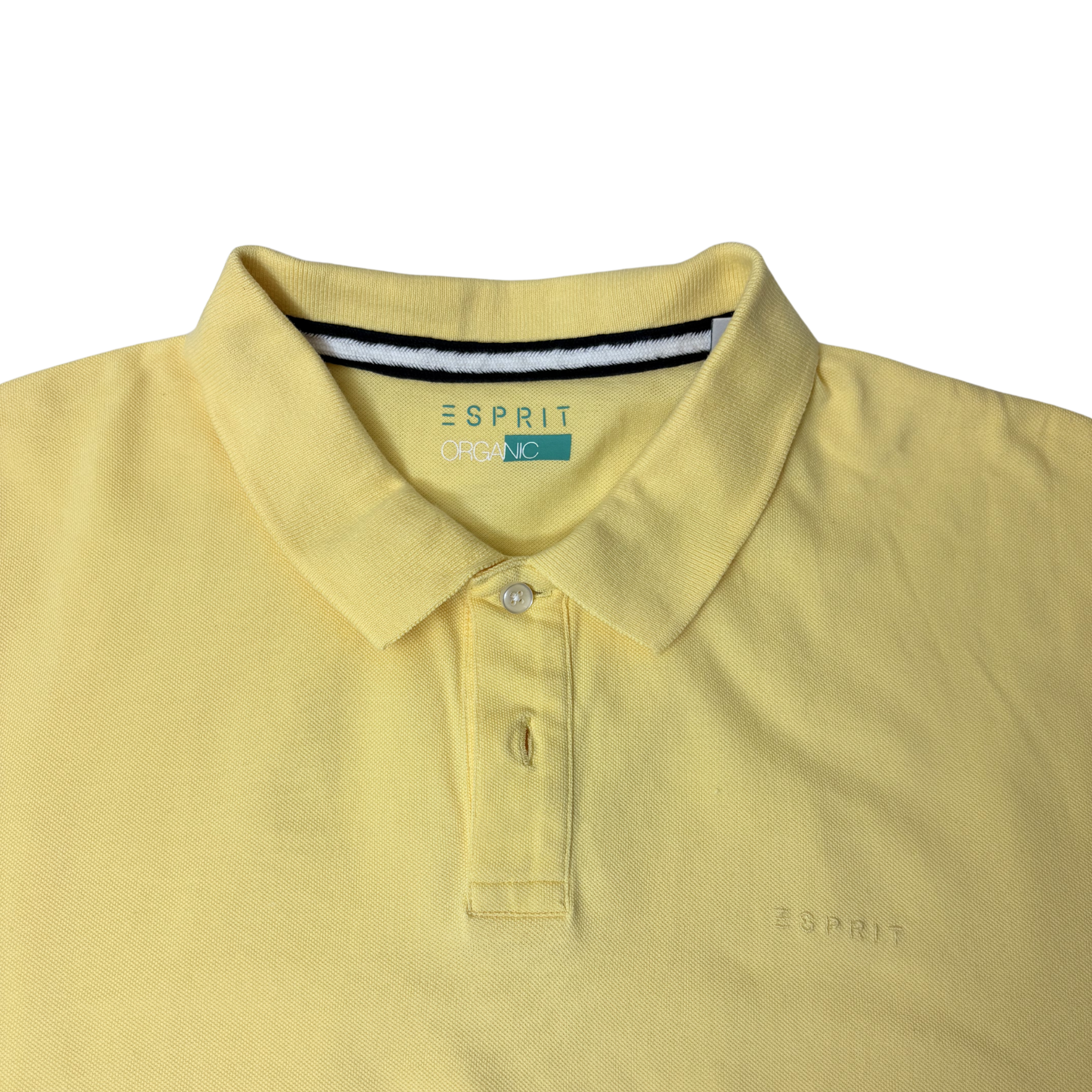 Men’s Yellow Polo Shirt – Size XL – 100% Cotton