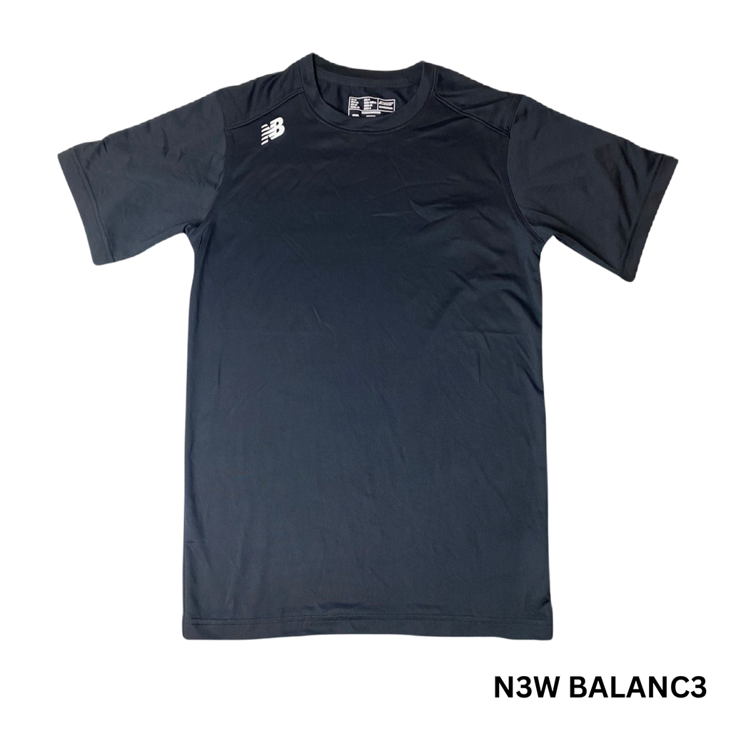 Men's Black Active T-Shirt - XS