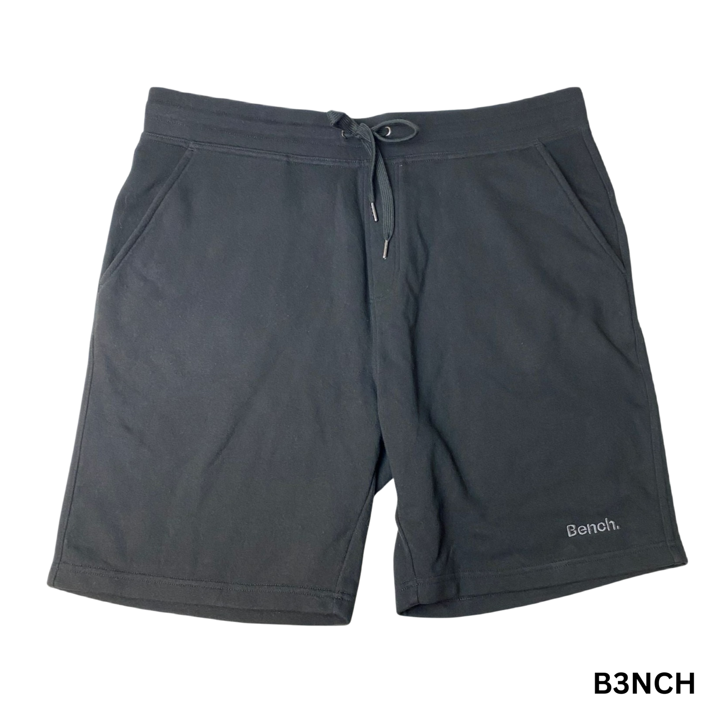 Men's Black French Terry Shorts - L