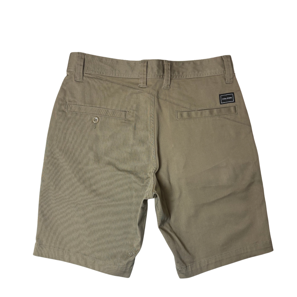 Men's Frickin Modern Chino Shorts - Green, Size 28