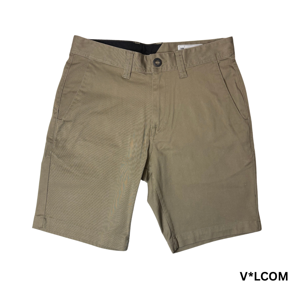 Men's Frickin Modern Chino Shorts - Green, Size 28