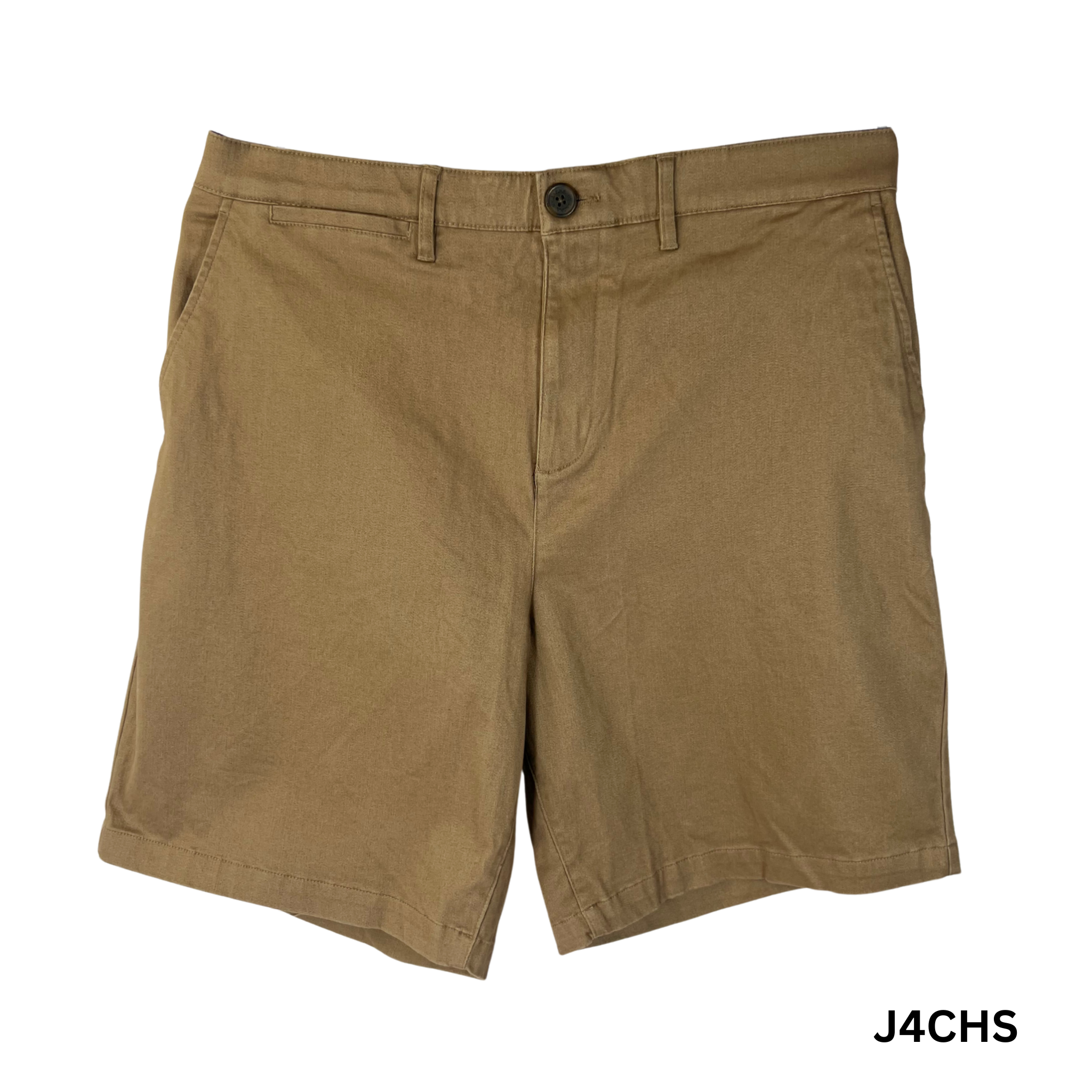 Men’s Khaki Shorts – Size 38 – Cotton Stretch Blend