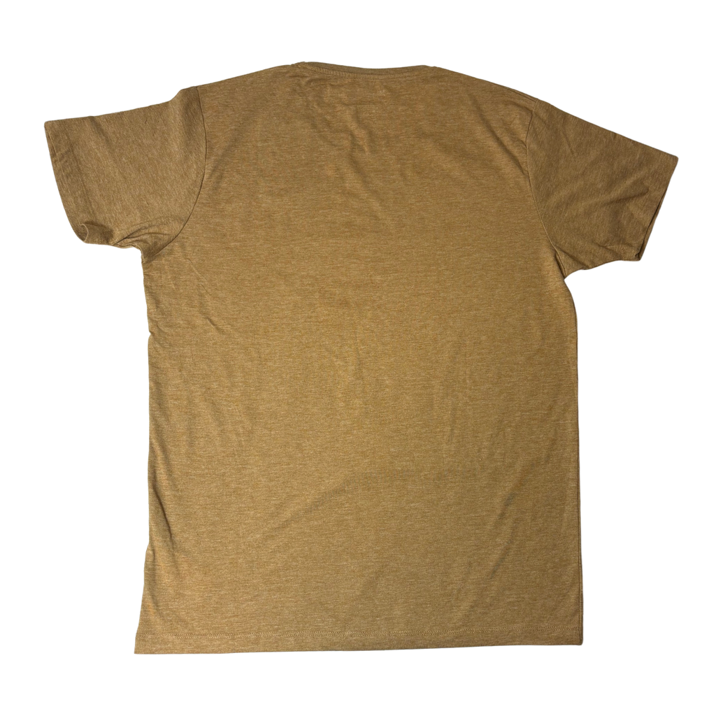 Men’s Short Sleeve Core T-Shirt – Size XL Golden Brown