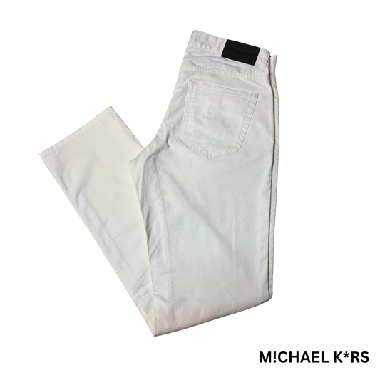 Men's White Grant Classic Fit Jeans - 29/32