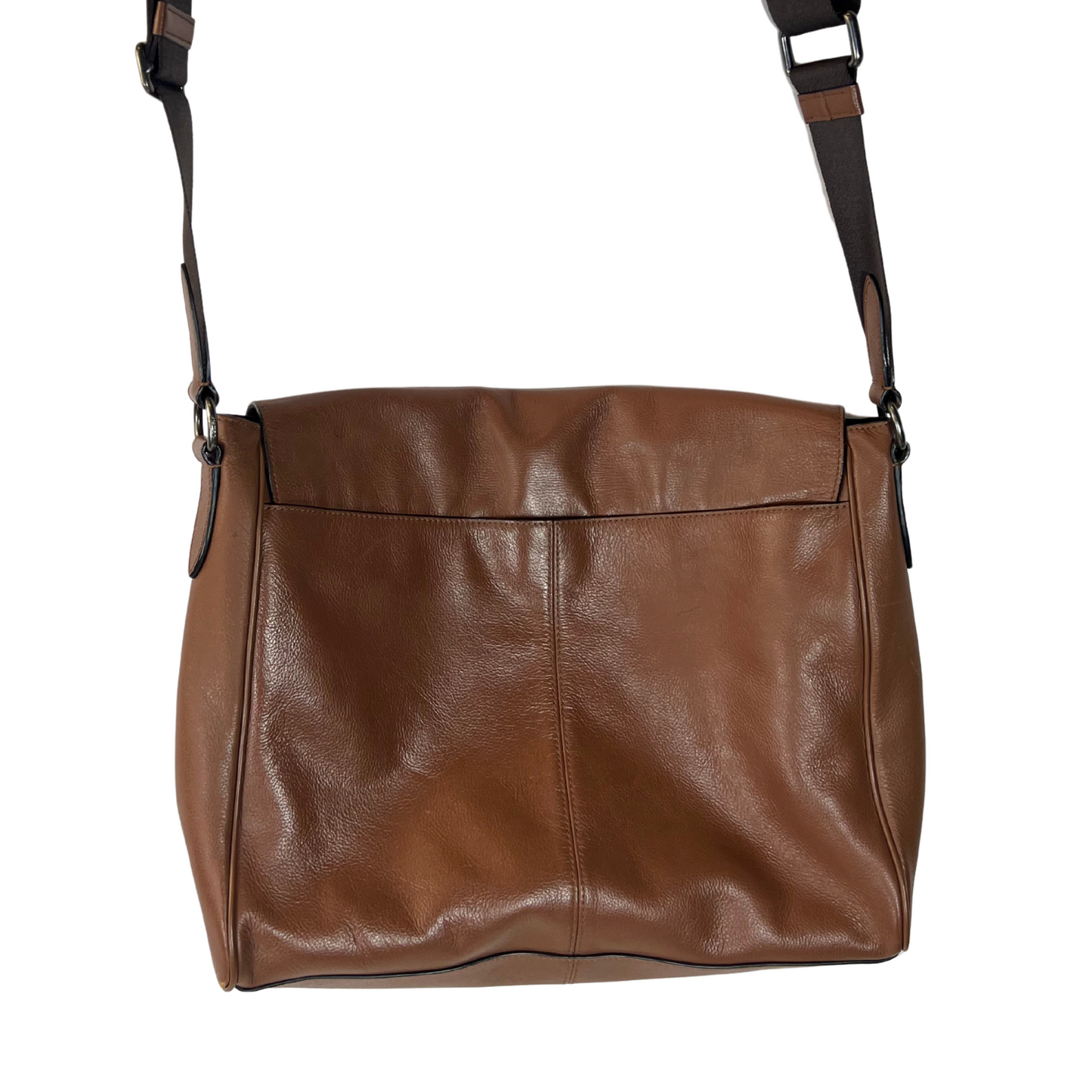 Houston Map Bag Crossbody with Adjustable Strap – Smooth Leather | Pre-loved