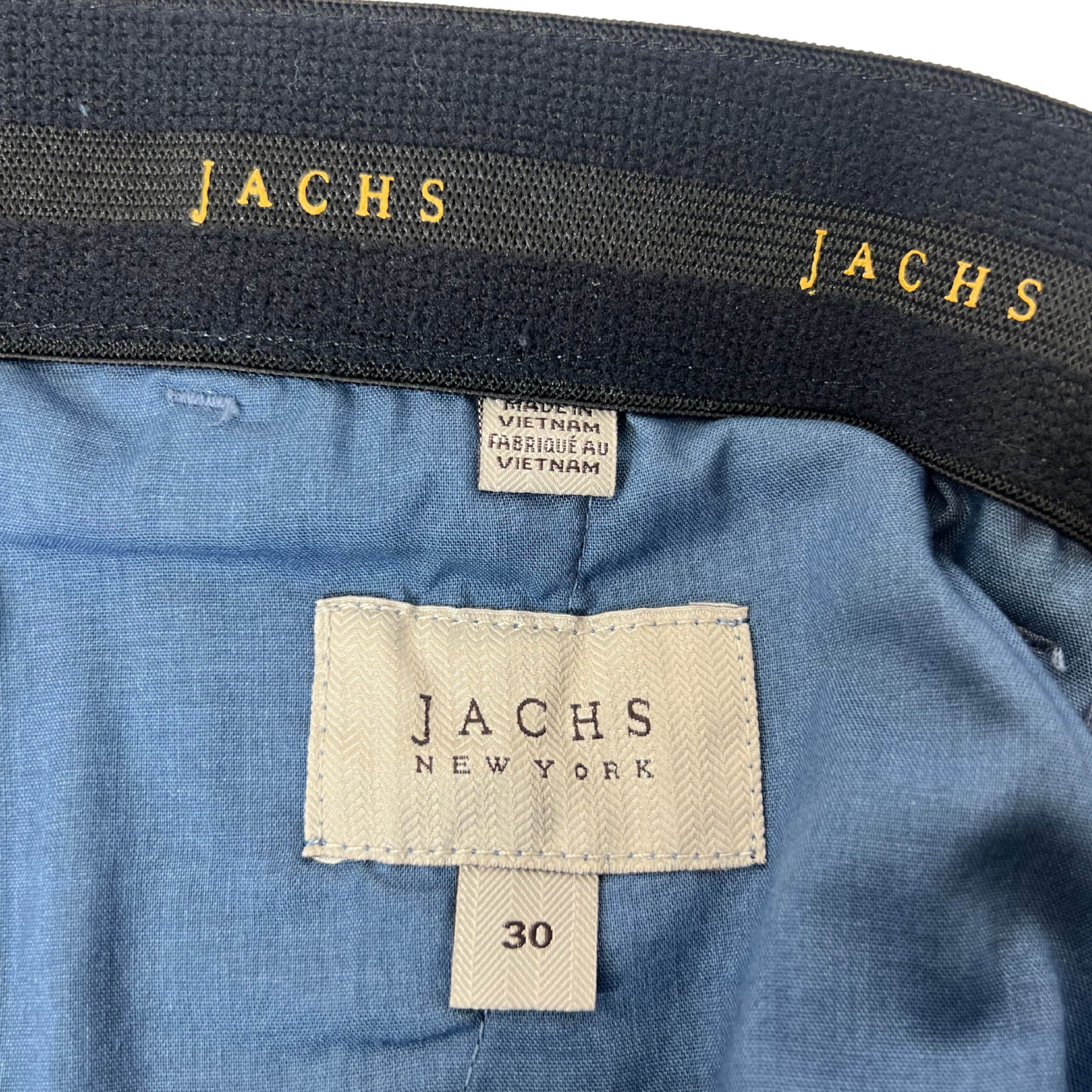 Men’s Performance Stretch Shorts – Blue, Elastic Waist