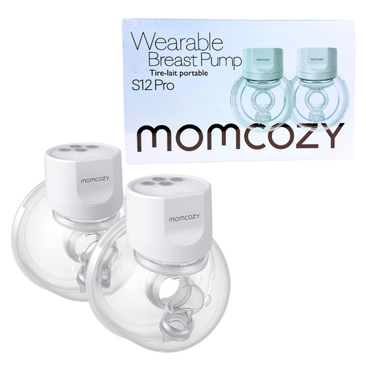 Momcozy S12 Pro Hands-Free Breast Pump | Wearable, Wireless, Double, 24mm