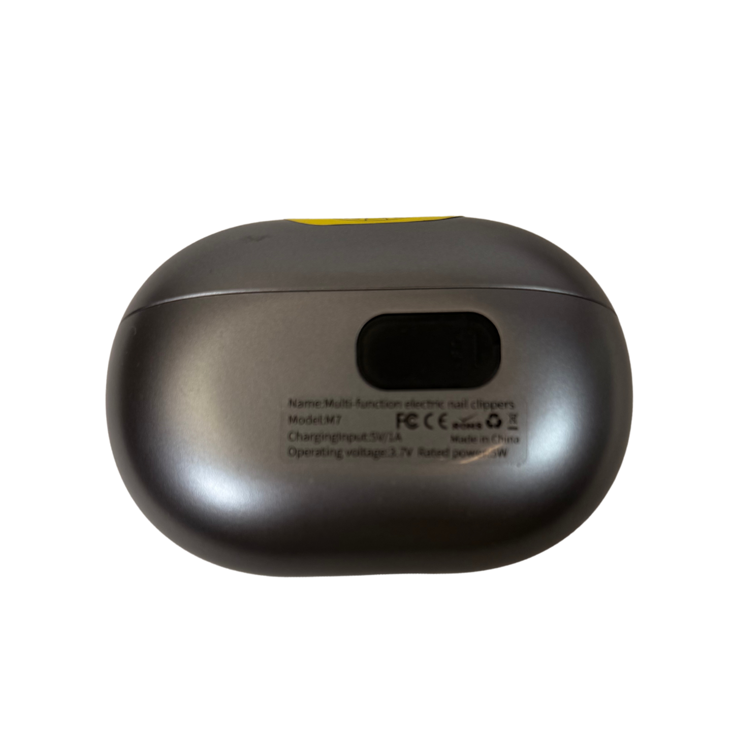 3-in-1 Electric Nail Clipper – Safe Trimmer, Polisher & Grinder with LED Light and Storage Bin, Portable Nail Care Tool for Baby, Kids, Adults, and Seniors