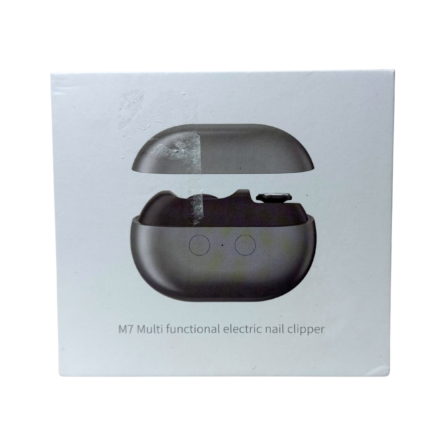 3-in-1 Electric Nail Clipper – Safe Trimmer, Polisher & Grinder with LED Light and Storage Bin, Portable Nail Care Tool for Baby, Kids, Adults, and Seniors