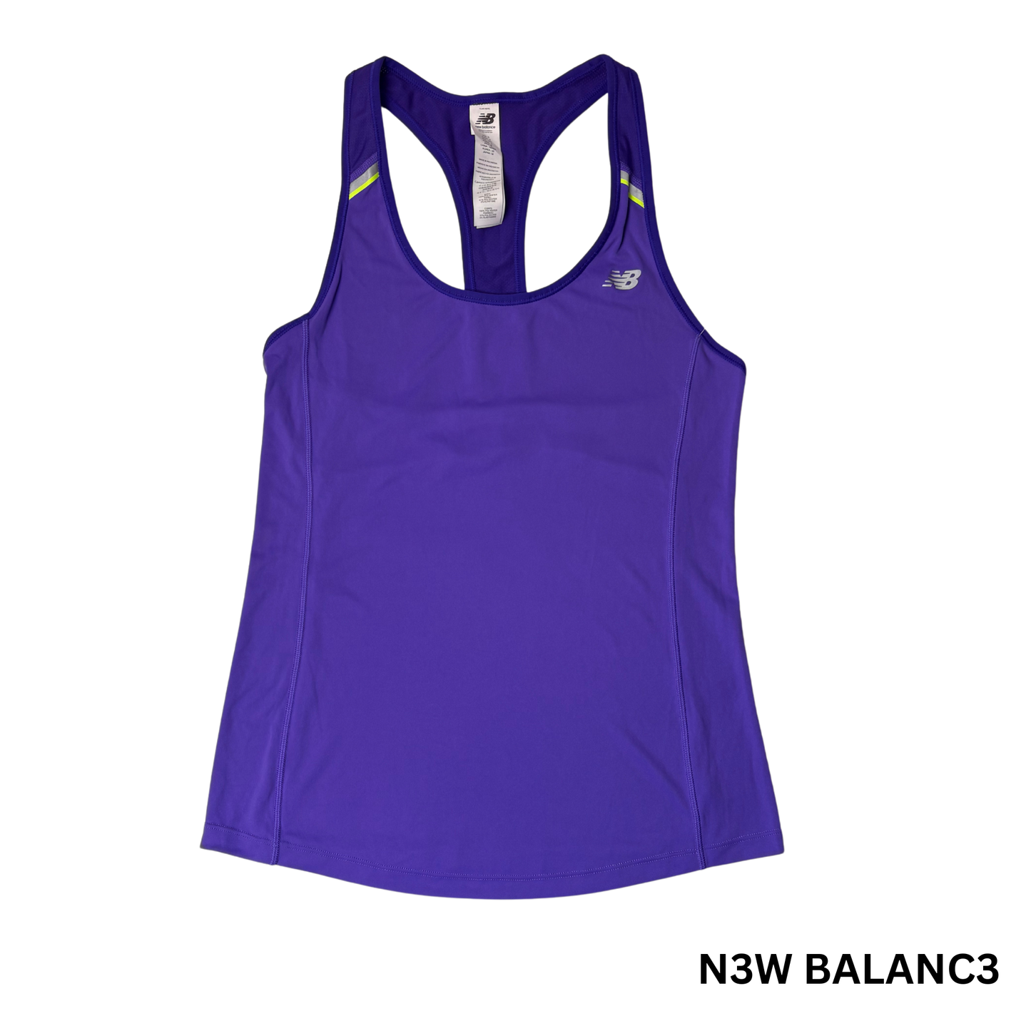 NB Women's Purple Sleeveless Athletic Shirt - S