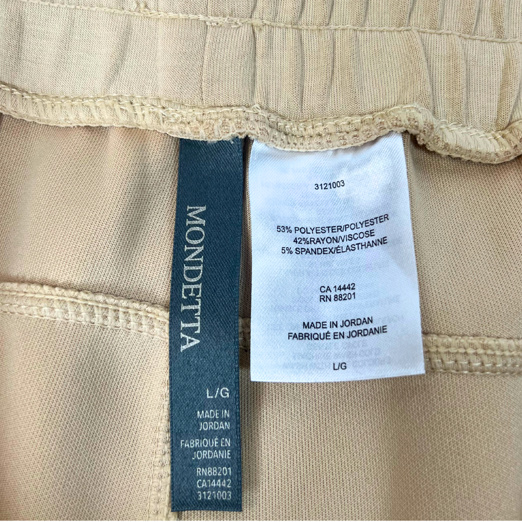 High-Rise Tan Shorts – Size L