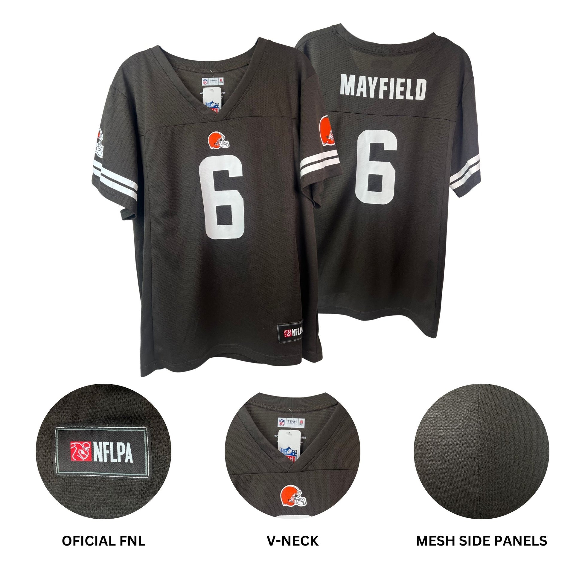 NFL Baker Mayfield Browns Women Jersey 