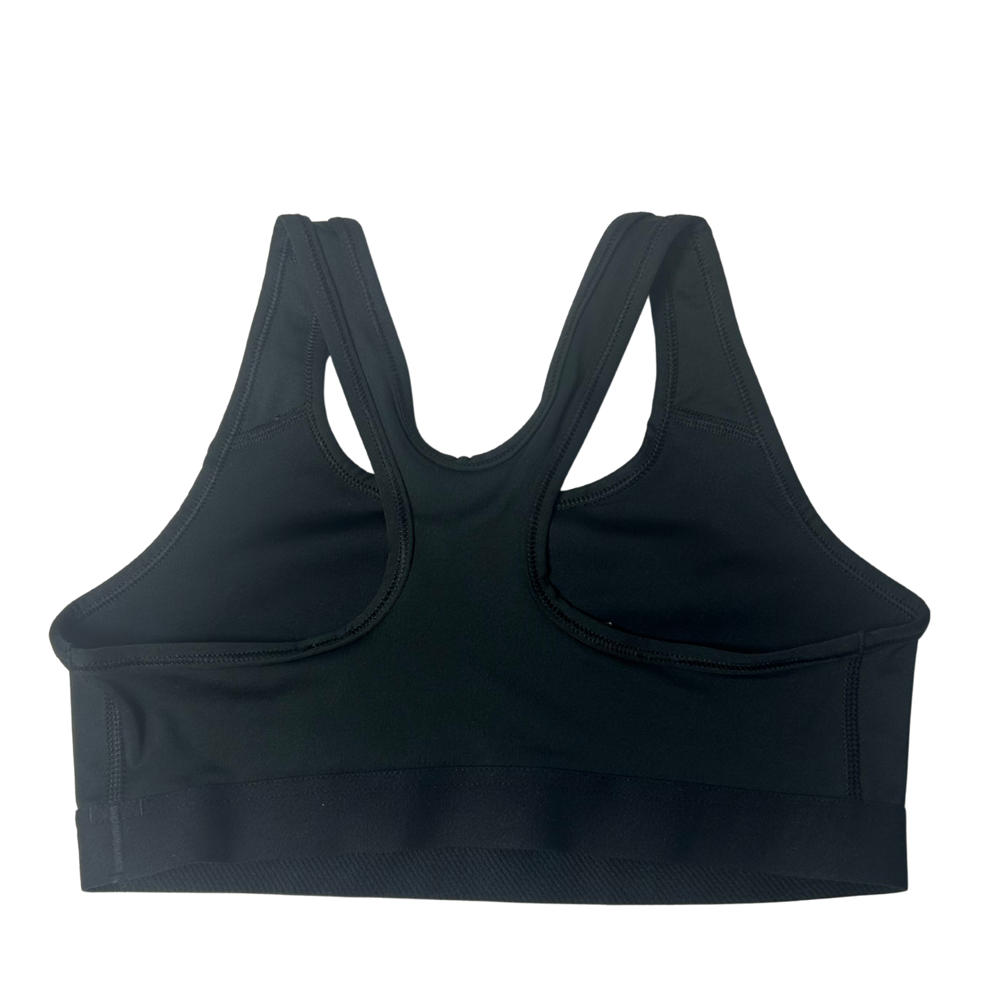 Girls’ Black Dri-Fit Sports Bra – Size L